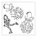 Sizzix Framelits Dies with Stamps By Lindsey Serata Snow Place Like Home