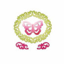 Sizzix Sale - Sizzix Thinlits Die Set 4Pk - Butterfly- Flourishes & Frame