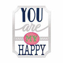 Sizzix Thinlits Dies 4 Pack You Are My Happy Phrase