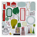 Sei Kris Kringle Die-Cut Accents - Gleaming Snow 33pcs*