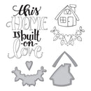 Spellbinders Stamp & Die Set - Built On Love