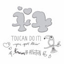 Spellbinders Stamp & Die Set - Friends Of A Feather*