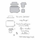 Spellbinders Stamp & Die Set - Toast With Jam n Bread*