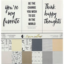 Teresa Collins Paper Collection 12inch X12inch 12 pack Stationery Studio, 6 Designs/2 Each
