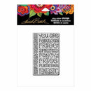 Stampendous Laurel Burch Cling Stamp - Fabulous