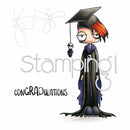 Stamping Bella Cling Stamps - Oddball Boy Graduate
