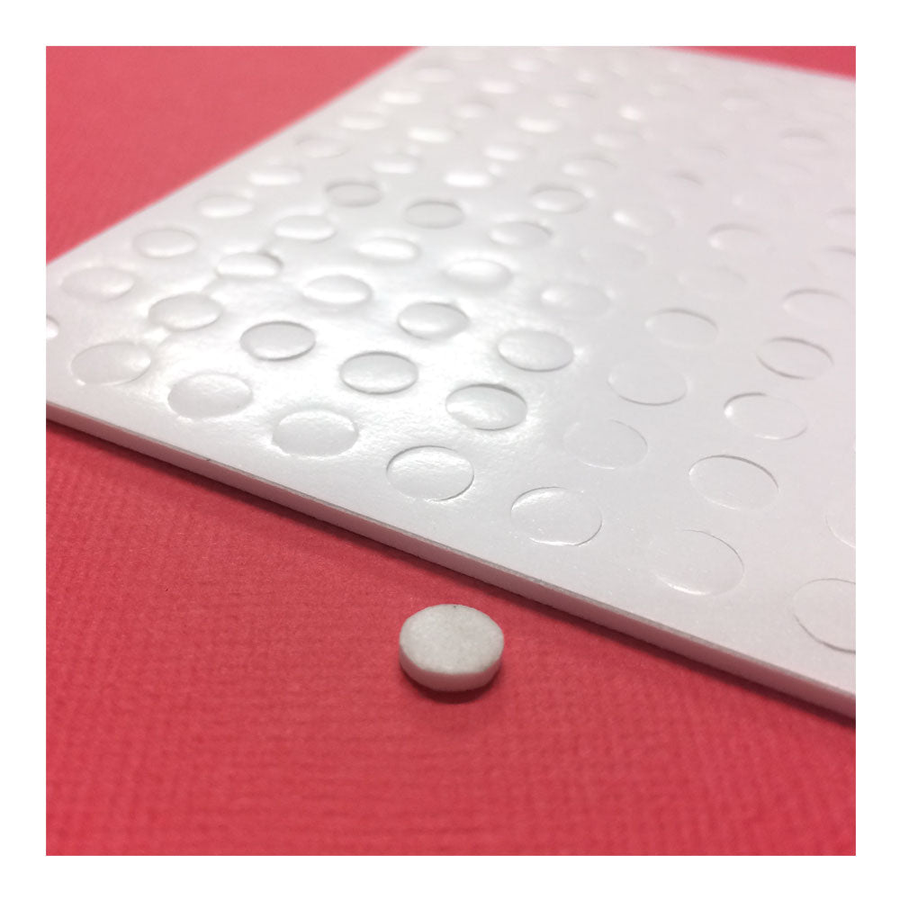 Glue Dots 1/8'' Memory Dot Roll - 325PK/Clear