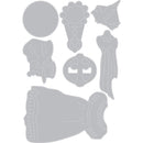 Sizzix Thinlits Dies By Luisa Elena Guillen-K 7/Pkg - Set De Bautismo*