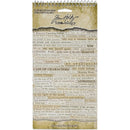 Tim Holtz Idea-Ology Sticker Book 4.5in x 8.75in 622 pack Clippings