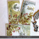 Tim Holtz Cling Stamps 7"x 8.5" - Winter Watercolour 2