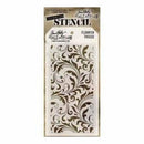 Tim Holtz Layered Stencil 4.125In. X8.5In. Flourish