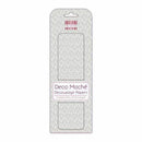 Trimcraft - Deco Mache Paper 10.25 Inch X14.75 Inch 3 Pack - Silver Regal
