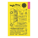 Waffle Flower Crafts Clear Stamps 4inch X6inch Limo Ride
