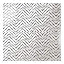 We R Memory Keepers - Clearly Posh Acetate Sheets 12Inch X12inch - Chevron Dot With Black Foil