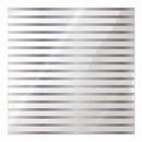 We R Memory Keepers - Clearly Posh Acetate Sheets 12Inch X12inch - Stripe With Silver Foil