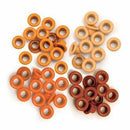We R Memory Keepers - Standard Eyelets - Orange 1/3 inch