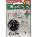 Stamperia Clear Stamps By Johanna Rivero - Libro De Firma Nina*