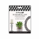 X-Press It Silver Metal Leaf 140x140 25 sh/bk
