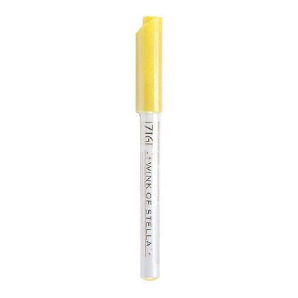 Zig Memory System Calligraphy Marker, Set of 4 Yellow