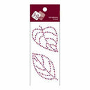 Zva Creative - Leaves Crystal - Lavender/Pink/Rosy