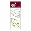 Zva Creative - Leaves Crystal - Lime/Olive