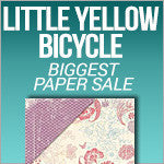 Biggest Paper Sale - Little Yellow Bicycle