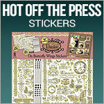 Hot Off The Press Stickers