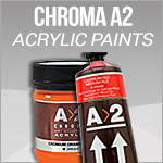 Chroma A2 Acylic Paints