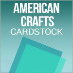 American Crafts  Plain Cardstock
