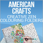 American Crafts Creative Zen Coloring Folders