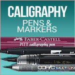 Calligraphy Pens and Papers
