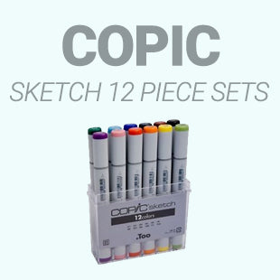 Copic Sketch 12 Piece Sets