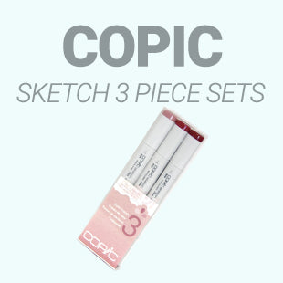 Copic Sketch 3 Piece Sets