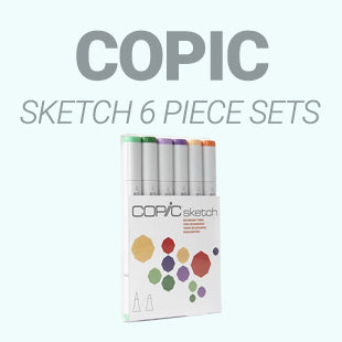 Copic Sketch 6 Piece Sets