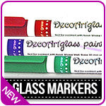 Deco Art Glass Markers
