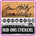 Tim Holtz Idea-ology Rubons & Stickers
