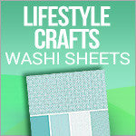 Lifestyle Craft Washi Adhesive Sheets