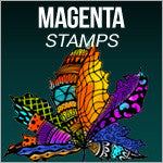Magenta Cling Stamps