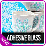 Adhesive Glass Silkscreen