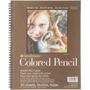 Strathmore Coloured Pencil Spiral Paper Pad 9"x 12" - 30 Sheets