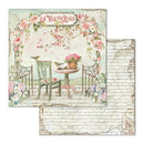 Stamperia Double-Sided Paper Pad 12"x 12" 10/Pkg - House Of Roses