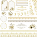 Little Birdie Cardstock 12"x 12" 12/Pkg - Amor Mio