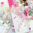 Prima Marketing Chipboard Stickers 32 Pack  Avec Amour, W/Foil Accents*