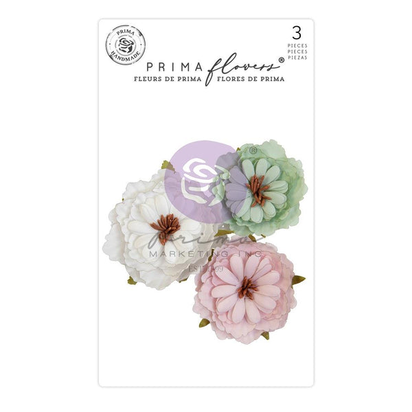 Prima Marketing Paper Flowers 3/Pkg With Amour/ Avec Amour*