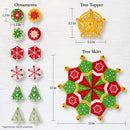 Bucilla Felt Ornaments Applique Kit Set Of 14 Merry Miniatures*