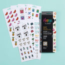 Happy Planner Sticker Sheets 8/Sheets Summer Bucket List, 200 Pieces*