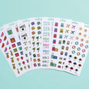 Happy Planner Sticker Sheets 8/Sheets Summer Bucket List, 200 Pieces*