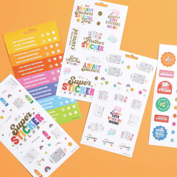 Happy Planner Sticker Sheets 5/Sheets I Heart Stickers, 166 Pieces*