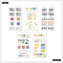 Happy Planner Sticker Sheets 5/Sheets Summer Bucket List, 34 Pieces*