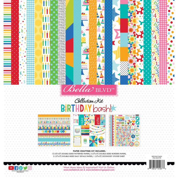 Bella Blvd Collection Kit 12"X12" Birthday Bash*